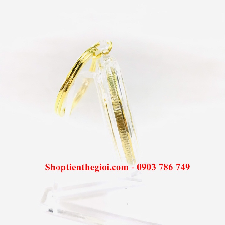 Móc Khóa Xu Song Ngư in màu - SP005278 